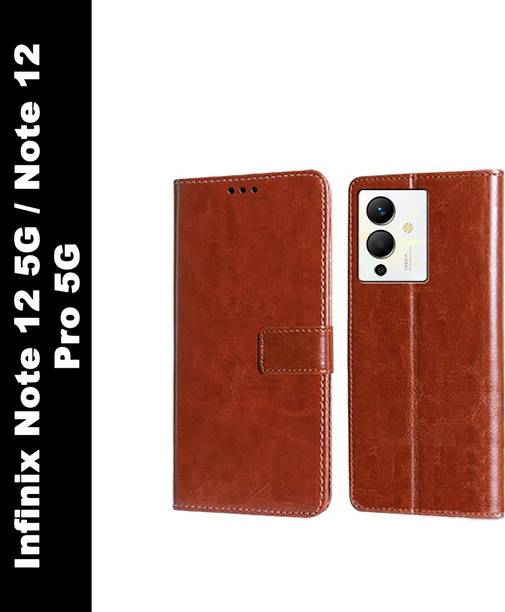 Wynhard Flip Cover for Infinix Note 12 5G, Infinix Note 12 Pro 5G