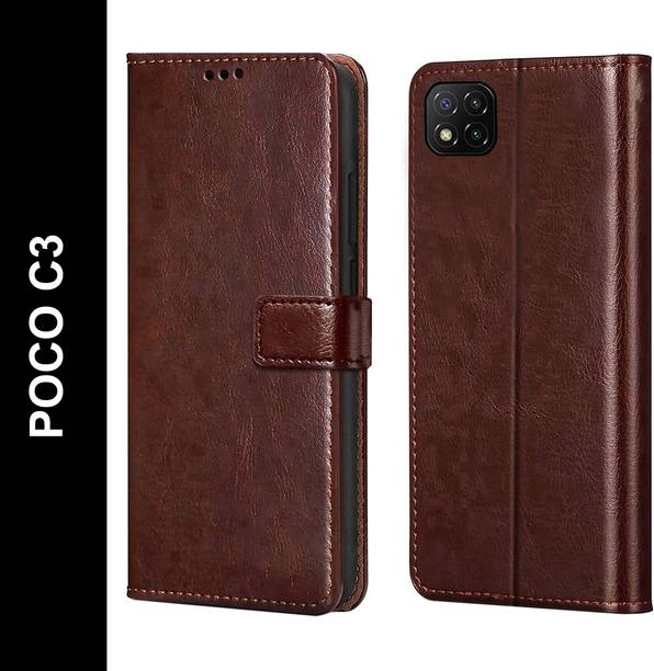 Chaseit Flip Cover for Poco C3