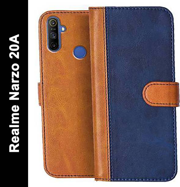 Mycos Flip Cover for Realme Narzo 20A