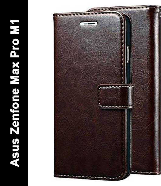 Krofty Flip Cover for Asus Zenfone Max Pro M1