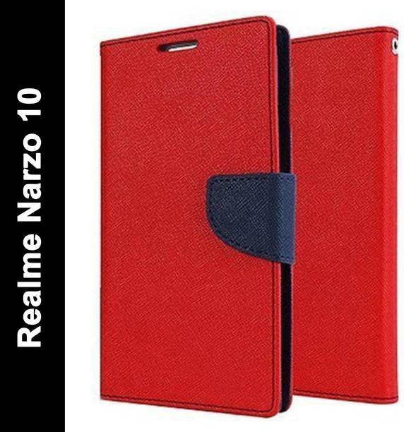 Mfishing Flip Cover for Realme Narzo 10