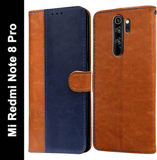 Casotec Flip Cover for Mi Redmi Note 8 Pro