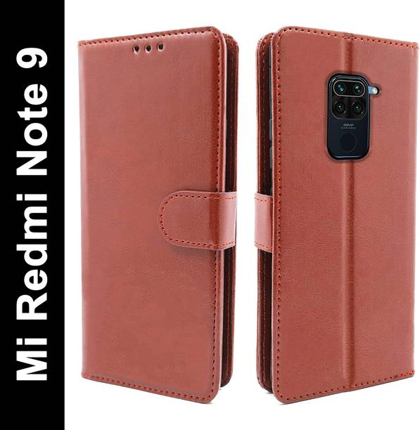 Juberous Flip Cover for Mi Redmi Note 9
