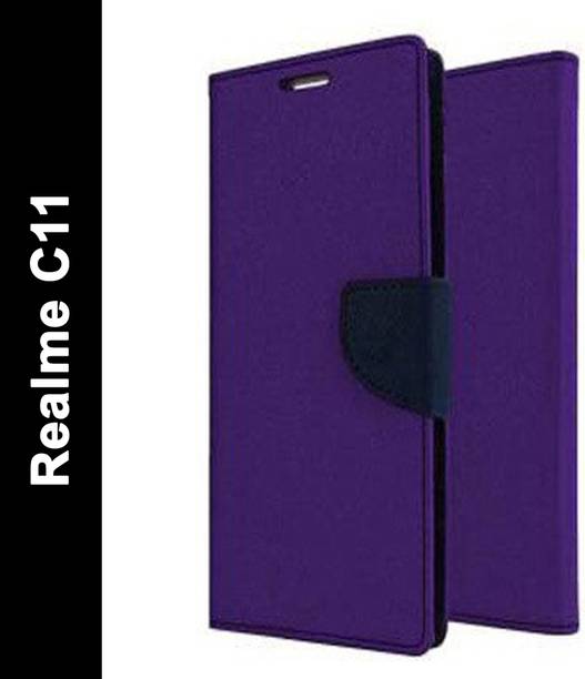 Wristlet Flip Cover for Realme C11