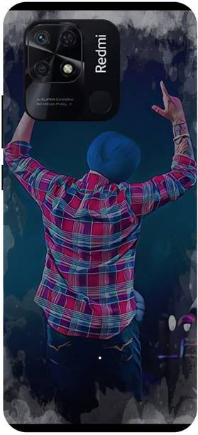 FRONK Back Cover for REDMI 10, MZB0B6QIN Sidhu Moose Wala, Singer,Legend never die