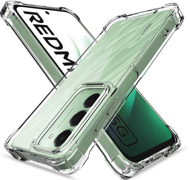 ShieldTech Back Cover for Redmi 15 5G Transparent Mobile Back Cover Case For Redmi 15 5G