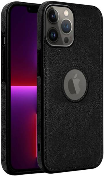 MagicTrap Back Cover for Apple iPhone 12 Pro Max Genuine Leather Finish Raised Edges for Camera & Screen Protection