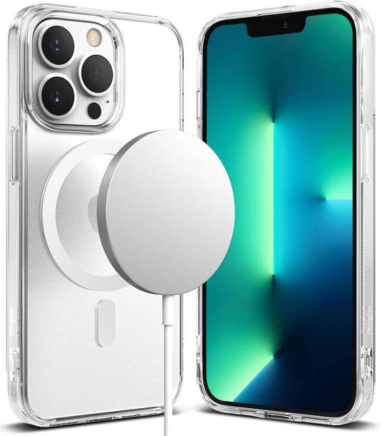 ZAPVI Back Cover for iphone 13 pro | iPhone 13 pro Magnetic Clear Back Cover | Shockproof Slim Silicone Case