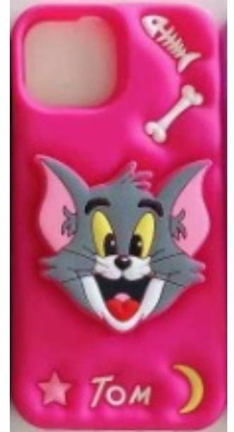 COVERLOGY Back Cover for iphone 16, pink tom, holder