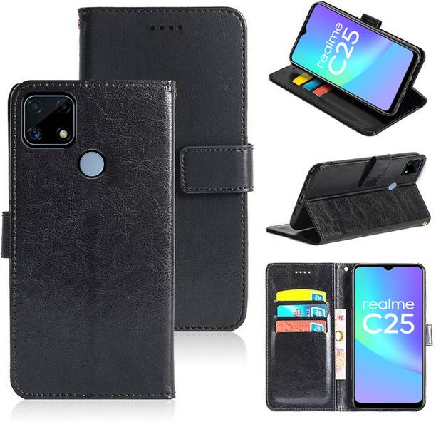 SMARTPOCKET Back Cover for Realme C25, Realme C25s, Realme C12, Realme Narzo 20, Realme Narzo 30A