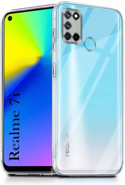 TELESHIELD Back Cover for REALME 7I HARD PLASTIC TRANSPARENT MOBILE BACK CASE CRYSTAL CLEAR BACK COVER