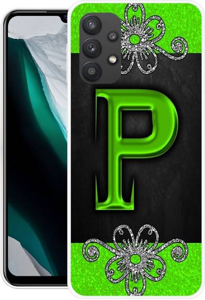 VS PRINT LINK Back Cover for Samsung Galaxy A13 4G,SM-A135F/DS, P LETTER,P NAME,P WORD,P ALPHABET