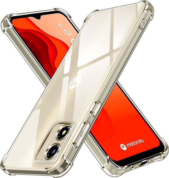 CLOVYR Back Cover for Motorola Moto E13 Bumper Silicon Transparent Case