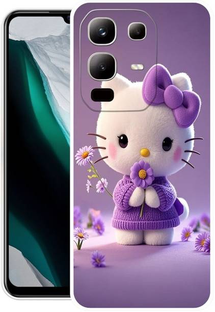 GITCHY Back Cover for Infinix Note 50s 5G+, X6870 cute kitty for her Mobile Printed Back Cover