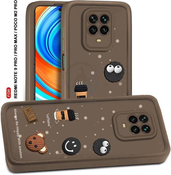 AESTMO Back Cover for Redmi Note 9 Pro, Redmi Note 9 Pro Max, Poco M2 Pro