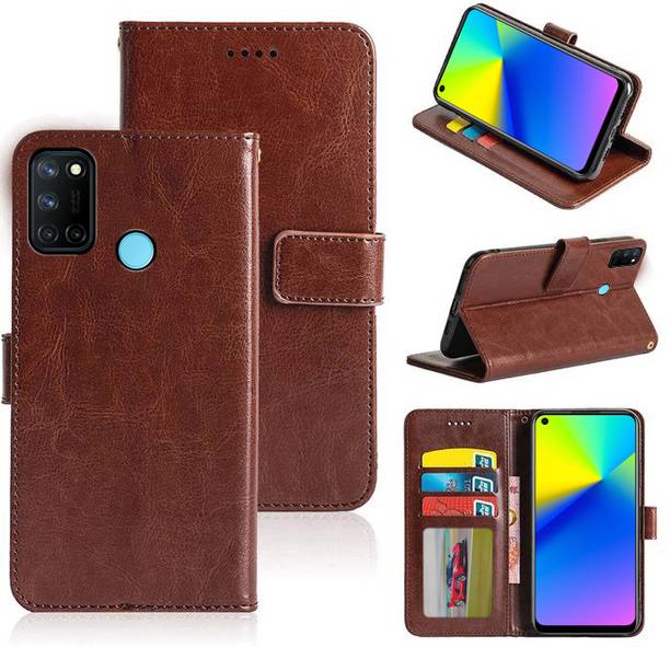 SMARTPOCKET Back Cover for Realme 7i, Realme C17