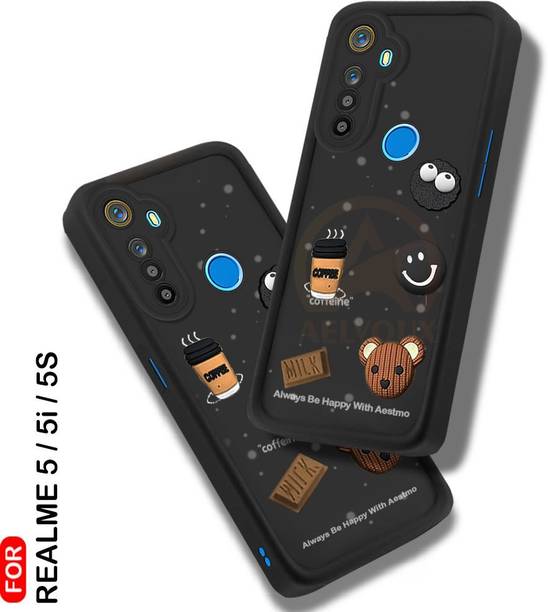 AelVouX Back Cover for Realme 5, Realme 5S, Realme 5i