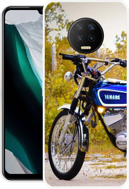 DIMORA Back Cover for Infinix Note 7, X690B, YAMAHA, RX100, BIKE, LOVER