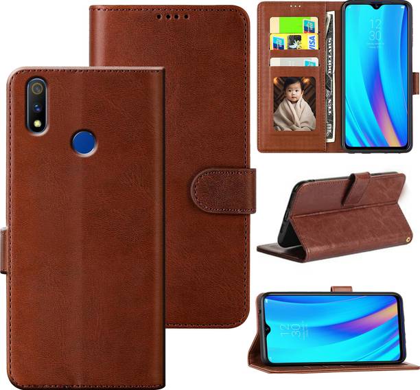 SMARTPOCKET Back Cover for Realme 3 Pro