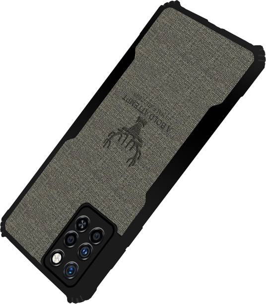 PikTrue Back Cover for Infinix Note 10 Pro |Vegan PU Leather |Deer Case| Camera Lens Protection