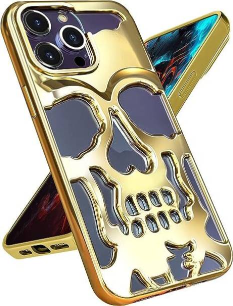 Beanny Back Cover for iPhone 14 Pro Max | 3D Skull Latest Back Cover/Case