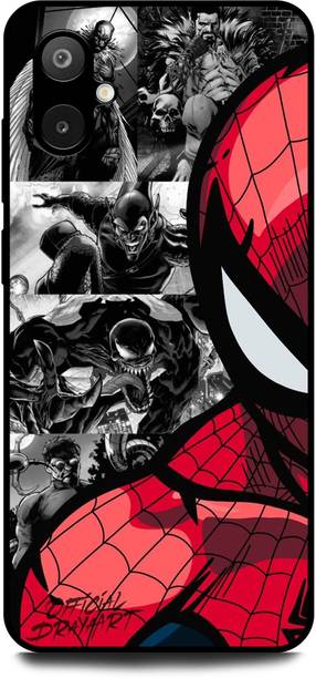 INDICRAFT Back Cover for SAMSUNG Galaxy F70e 5G (SPIDERMAN, AVENGER, MARVEL, SUPERHERO )
