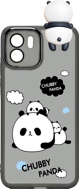 Cassebuddy Back Cover for Mi A2, Black Lens Panda Cover