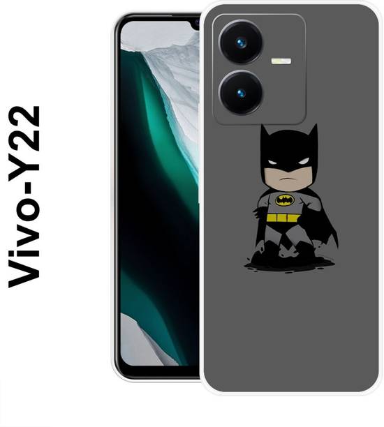 MASURA Back Cover for Vivo Y22, Batman, Cartoon, Design, Funky, 58