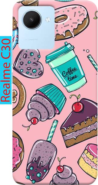 Azure Back Cover for Realme C30