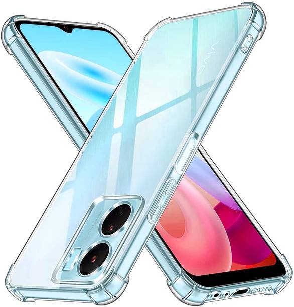 COVERLINE Back Cover for Vivo T2x 5G Perfect Fit Crystal Clear Bumper Transparent Case