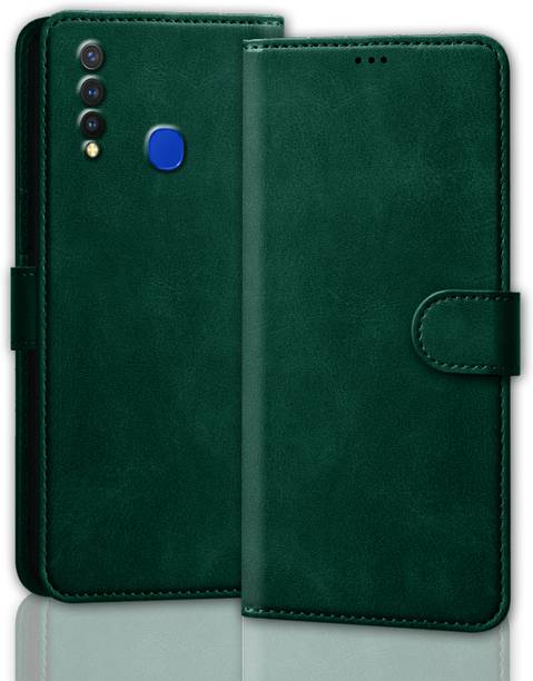 Roxel Back Cover for Vivo U20 Back Cover Case with Magnatic Closure | Inbuilt Stand