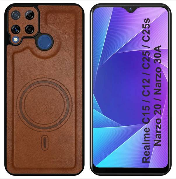 PUFFCASE Back Cover for Realme C15 / Realme C12 / Realme C25s / Realme C25 / Realme Narzo 20 / Realme Narzo 30A