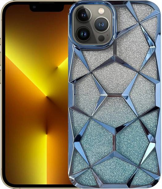 casohitech Back Cover for Apple iPhone 11 Pro, iPhone 11 Pro, Geometric 3D Cube, Diamond Bling Shiny