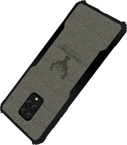PikTrue Back Cover for Redmi Note 9 Pro |Vegan PU Leather |Deer Case| Camera Lens Protection