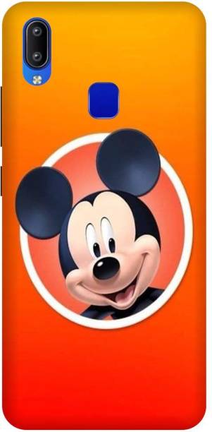 PICHKU Back Cover for Vivo Y93,Micky, Mouse, Smile, Face, Cartoon