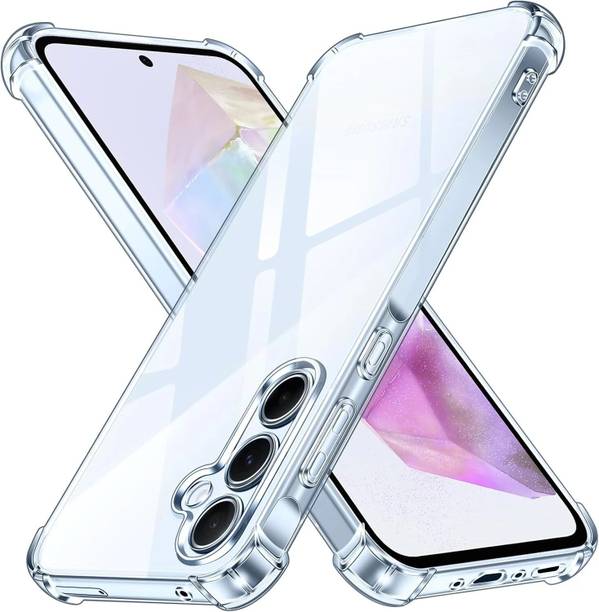 CLOVYR Back Cover for Samsung Galaxy A35 5G Bumper Silicon Transparent Case