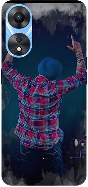 DUGGA Back Cover for OPPO A78 5G, CPH2495, Sidhu Moose Wala, Singer,Legend never die
