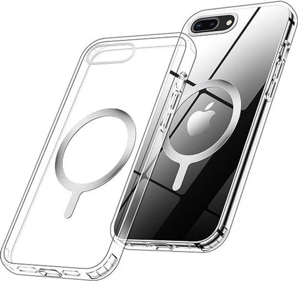 GETCOVER Back Cover for iPhone 7 Plus | Magnet Safe | Scratch-Resistant | Clear