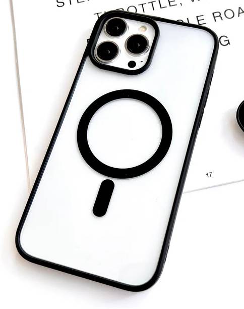 VAPRIF Back Cover for Apple iPhone 13 Pro, Compatible with MagSafe | Not Yellowing & Scratch-Resistant