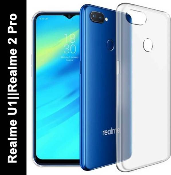 Aarov Back Cover for Realme U1, Designer Plain Back Cover