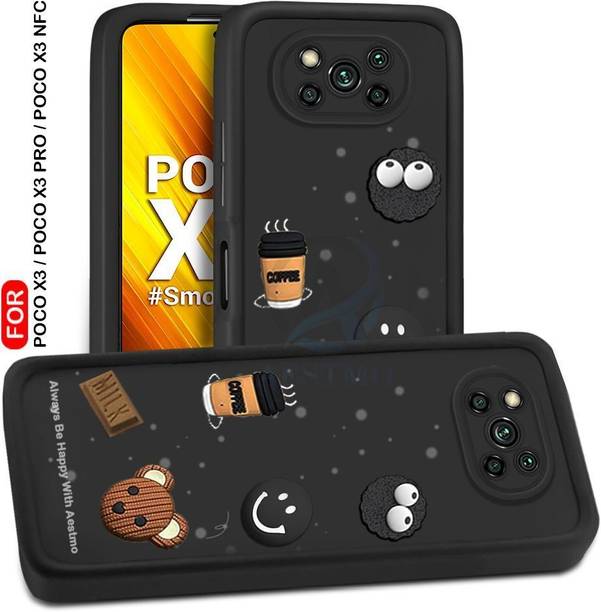 AESTMO Back Cover for Poco X3, Poco X3Pro, Poco X3 NFC