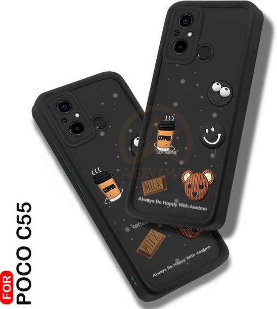 AelVouX Back Cover for Poco C55