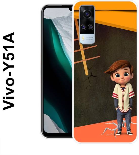 MASURA Back Cover for Vivo Y51A, Funky, Boy, Cartoon, Anime, Design, 404