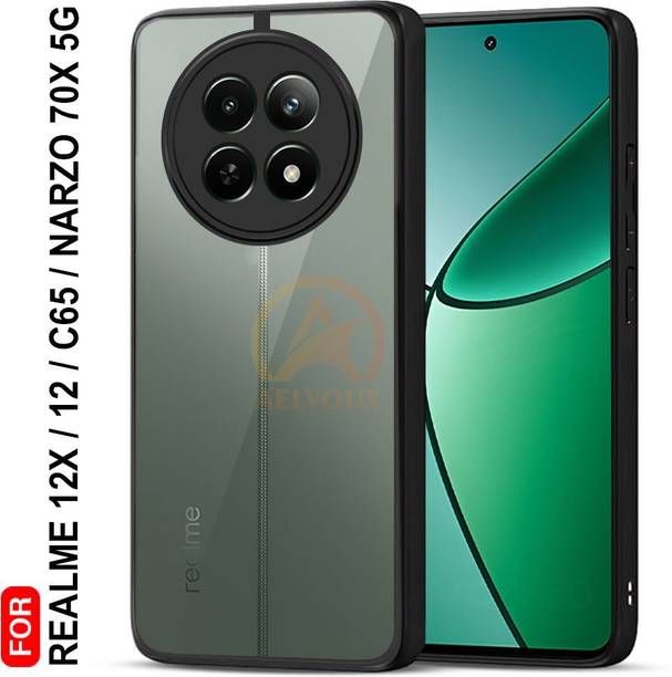AelVouX Back Cover for Realme 12X 5G