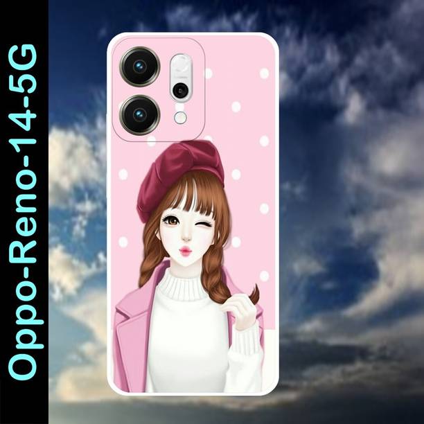 KN Craftking Back Cover for Oppo Reno 14 5G, Oppo Reno 14 Back Cover( Unbreakable Case, Camera Bump Protector)