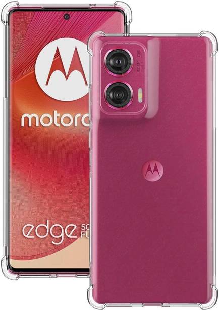 VISHZONE Back Cover for MOTOROLA Edge 50 Fusion, Transparent Bumper Protection