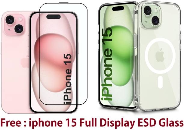 Magsafe Back Cover for Apple iPhone 15