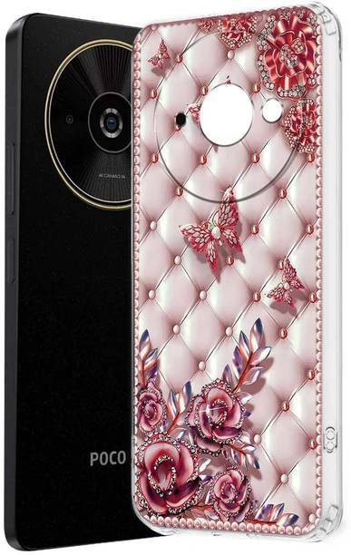 Fashionury Back Cover for Poco C61, Redmi A3, Redmi A3x