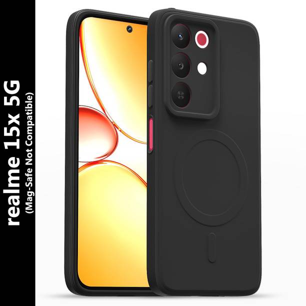 ADI Creations Back Cover for realme 15x 5G, realme C85 5G, realme Narzo 90x 5G Mag-Safe Logo (Not Mag-Safe Compatible)