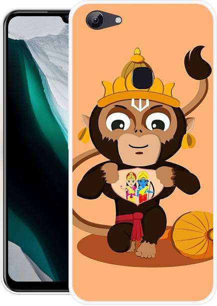 DIKRO Back Cover for VIVO Y81, 1803, HANUMAN, JI, MARUTI, BAJRANG, BALI, CARTOON